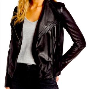 Chelsea28 Trove Leather Moto Jacket